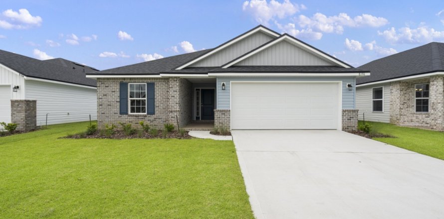 House in Jacksonville, Florida 4 bedrooms, 151.9 sq.m. № 777648