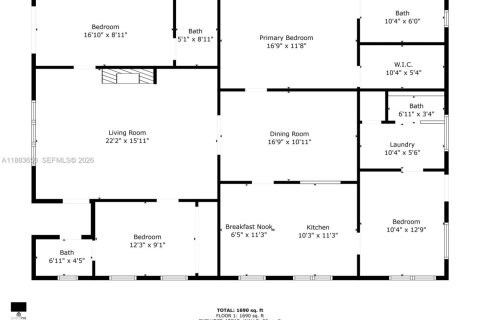 Casa en venta en Miami, Florida, 4 dormitorios, 149.76 m2 № 2057128 - foto 6