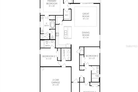 Villa ou maison à vendre à Palm Coast, Floride: 4 chambres, 208.66 m2 № 2196306 - photo 2