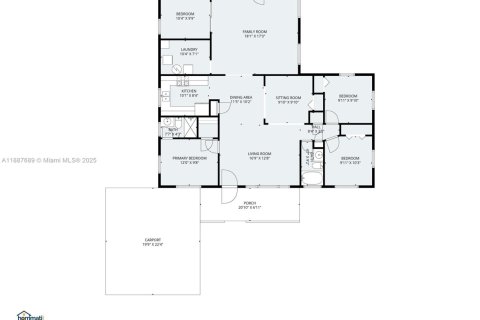 Casa en venta en Miami Gardens, Florida, 4 dormitorios, 152.73 m2 № 1941846 - foto 17