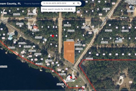 Land in Interlachen, Florida № 2162629
