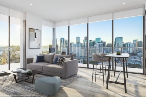 Studio in Miami, Florida in 600 MIami Worldcenter № 389955 - photo 1