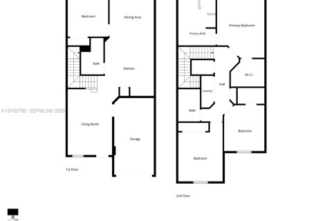 Touwnhouse à vendre à Cutler Bay, Floride: 4 chambres, 159.05 m2 № 2407802 - photo 9