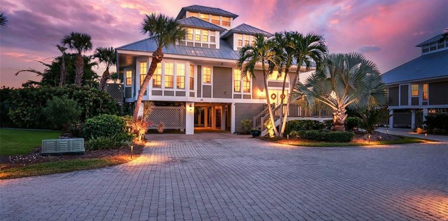 Villa ou maison à Boca Grande, Floride 3 chambres, 270.72 m2 № 2419637