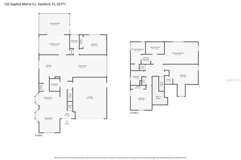 House in Sanford, Florida 4 bedrooms, 262.73 sq.m. № 2195682 - photo 30