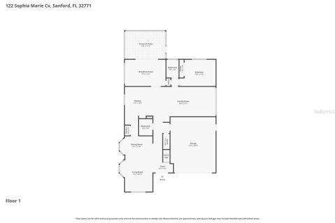 House in Sanford, Florida 4 bedrooms, 262.73 sq.m. № 2195682 - photo 29