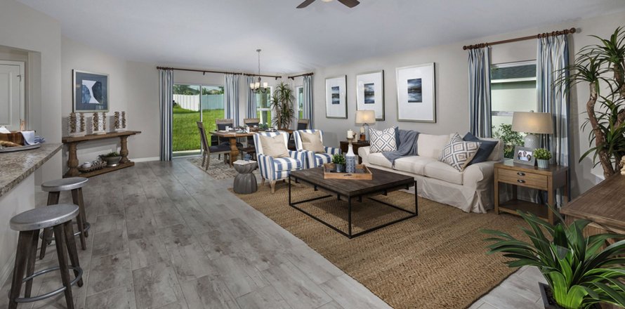 Townhouse in MATTIE POINTE in Auburndale, Florida 4 bedrooms, 185 sq.m. № 56383
