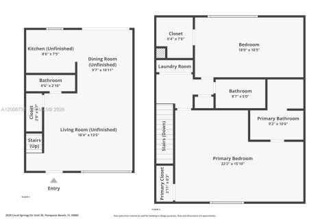 Adosado en venta en Coral Springs, Florida, 2 dormitorios, 124.77 m2 № 2074604 - foto 25