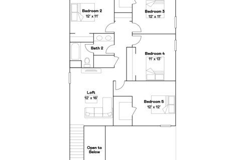 House in Wesley Chapel, Florida 5 bedrooms, 221.94 sq.m. № 1870837 - photo 2