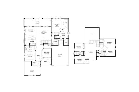 House floor plan «328SQM», 5 bedrooms in RIVER TOWN