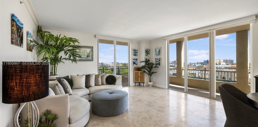 Кондоминиум с 2 спальнями в Майами-Бич, Флорида № 2056811