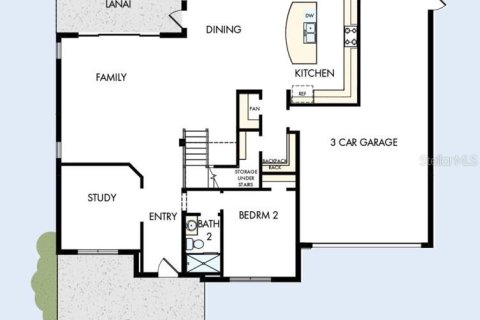 House in Orlando, Florida 5 bedrooms, 319.68 sq.m. № 2129060 - photo 19