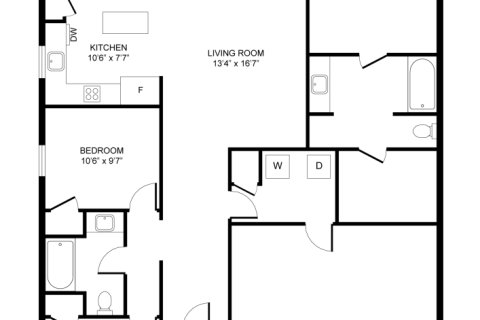 House in DeLand, Florida 3 bedrooms, 126.72 sq.m. № 1657087 - photo 3