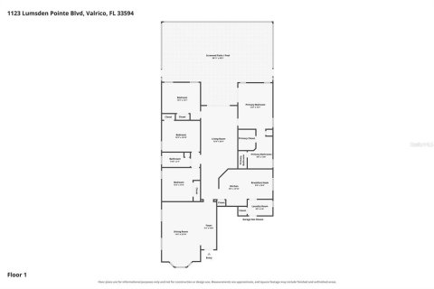 Villa ou maison à vendre à Valrico, Floride: 4 chambres, 193.52 m2 № 2408948 - photo 3