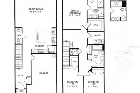 Townhouse in Newberry, Florida 3 bedrooms, 151.9 sq.m. № 1719665 - photo 29