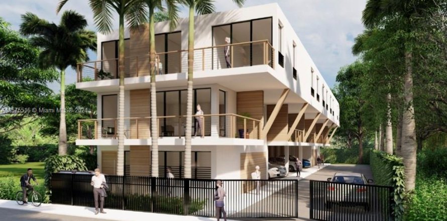 House in Miami, Florida 3 bedrooms, 78.41 sq.m. № 1731405
