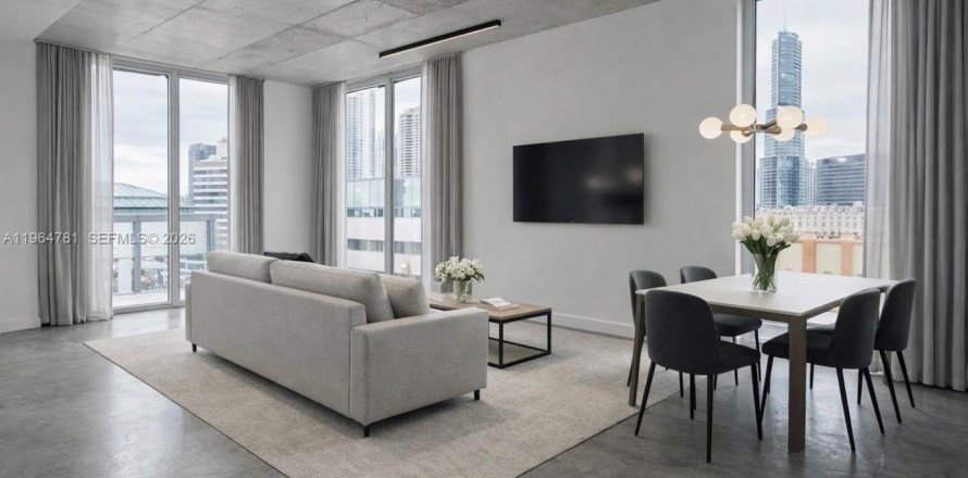 Condominio en Miami, Florida, 2 dormitorios  № 2026080