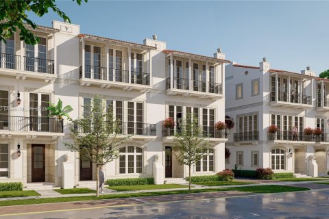 Touwnhouse à vendre à Coral Gables, Floride: 4 chambres, 492.29 m2 № 2022484 - photo 7