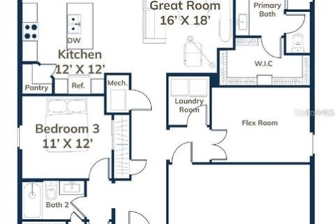 Casa en venta en Palm Coast, Florida, 3 dormitorios, 161.84 m2 № 2157747 - foto 20
