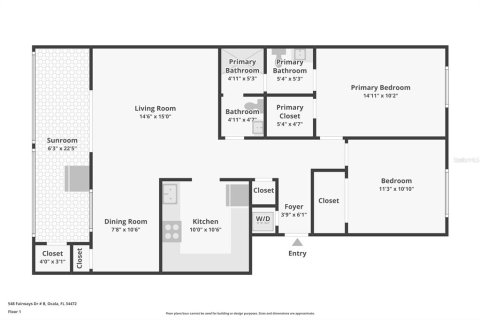 Condo in Ocala, Florida, 2 bedrooms № 2396262 - photo 24