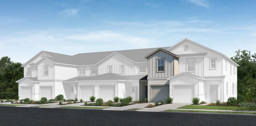 Adosado en Meadows at Oakleaf Townhomes en Jacksonville, Florida 3 dormitorios, 126 m2 № 505455