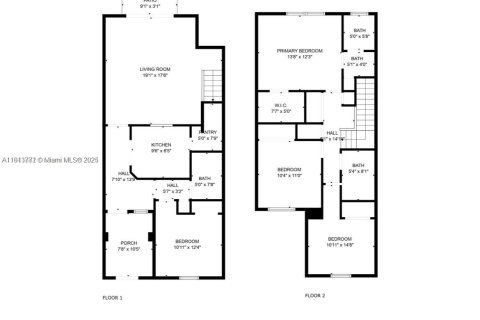 Touwnhouse à louer à Homestead, Floride: 4 chambres, 143.44 m2 № 1968481 - photo 4