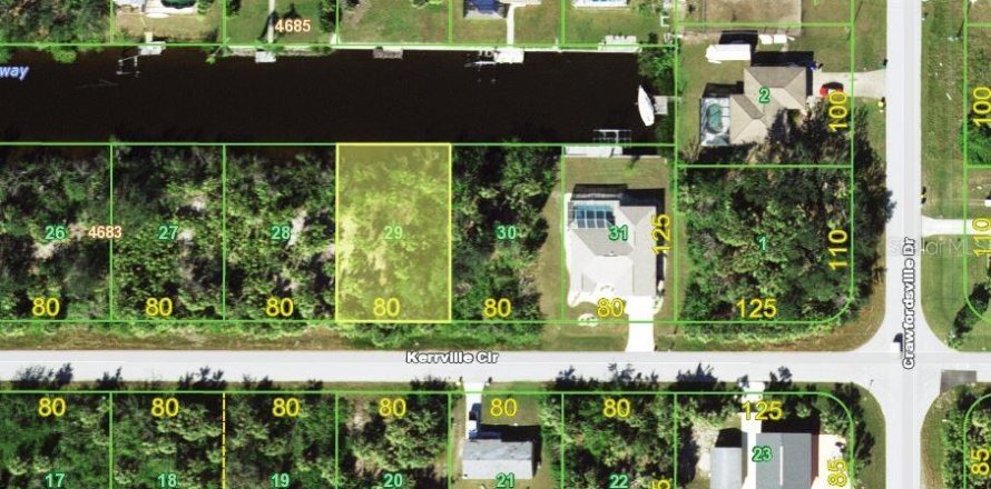 Terrain à Port Charlotte, Floride № 2212582
