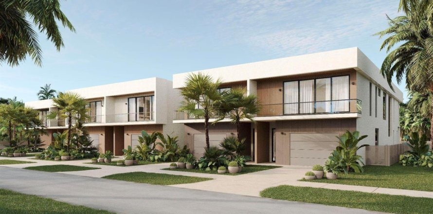 Adosado en Fort Lauderdale, Florida 4 dormitorios, 304.35 m2 № 2168594