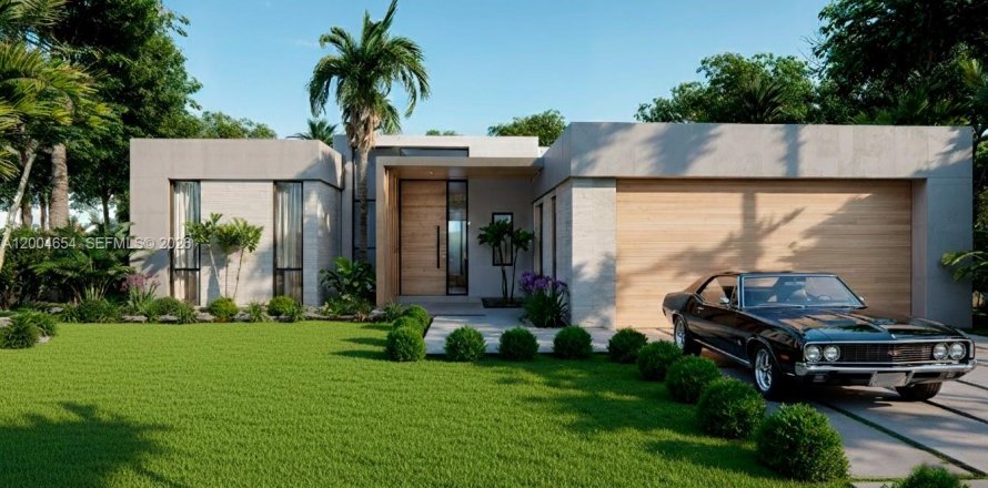 House in Biscayne Park, Florida 3 bedrooms, 98.85 sq.m. № 2070137
