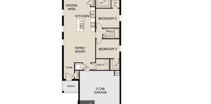 Casa en Hidden Creek en Zephyrhills, Florida 3 dormitorios, 131 m2 № 529330