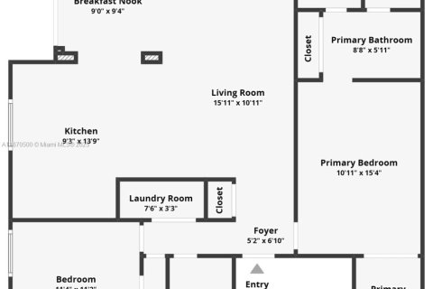 Condominio en alquiler en Aventura, Florida, 2 dormitorios, 116.22 m2 № 1895444 - foto 13