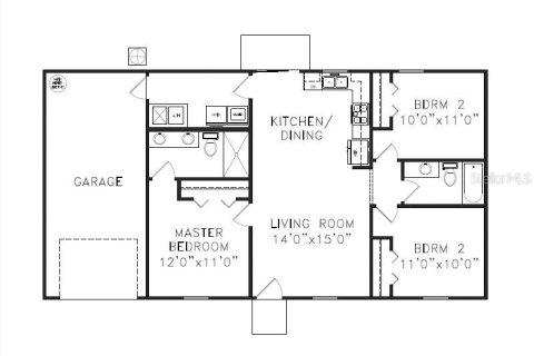 Villa ou maison à vendre à Dunnellon, Floride: 3 chambres, 98.29 m2 № 2091832 - photo 4