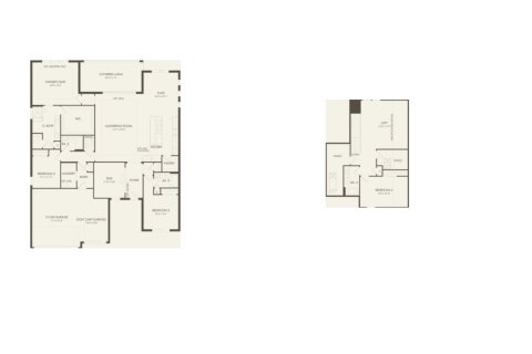 House floor plan «House», 4 bedrooms in Del Webb Bexley