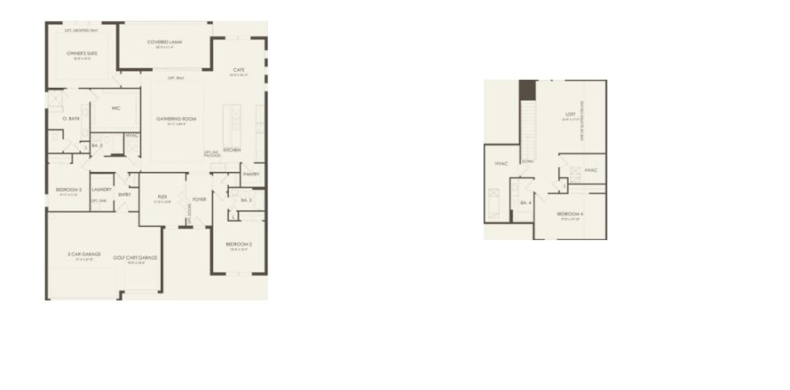 Casa en Del Webb Bexley en Land O' Lakes, Florida 4 dormitorios, 312 m2 № 521489