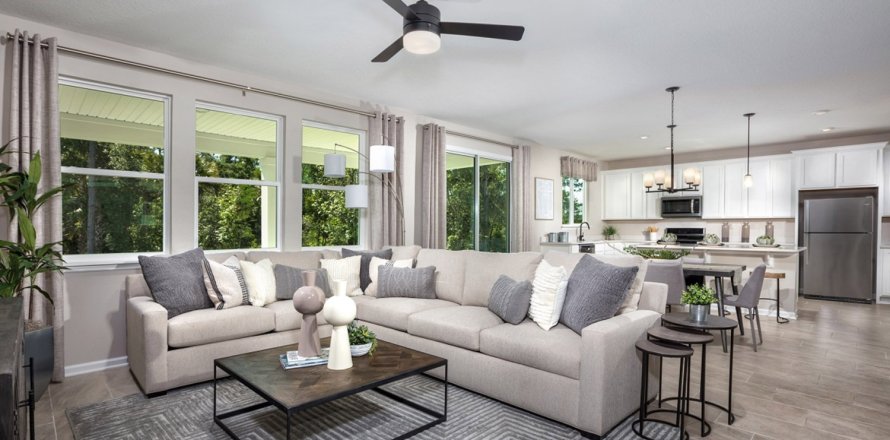 Adosado en WHITEVIEW VILLAGE en Palm Coast, Florida 3 dormitorios, 128 m2 № 33847