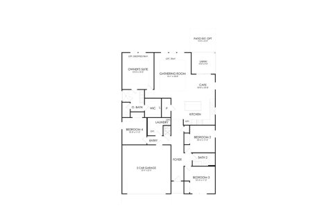 House floor plan «164SQM», 4 bedrooms in HIDDEN BLUFF