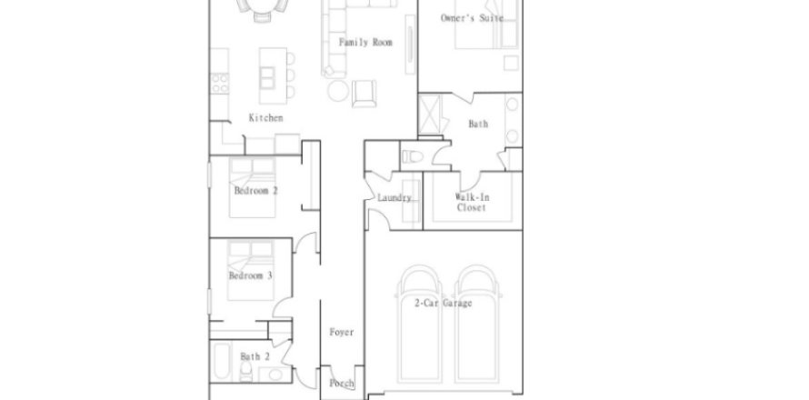 House in Vineland Reserve in Osteen, Florida 4 bedrooms, 180 sq.m. № 606259