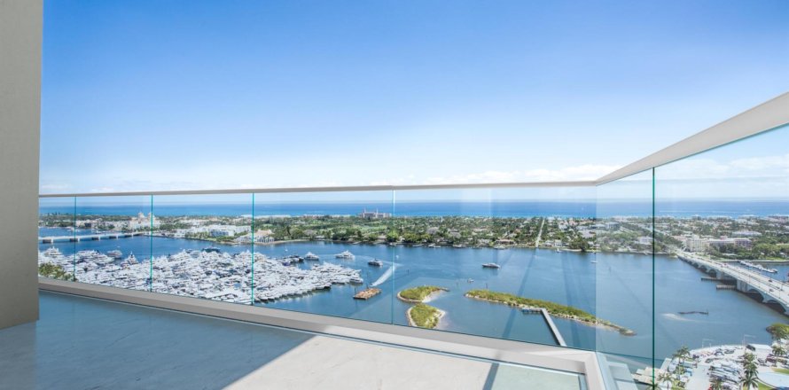 Condo à West Palm Beach, Floride, 4 chambres  № 2261158