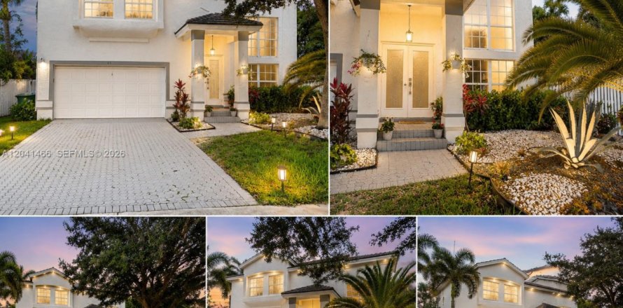 House in Weston, Florida 5 bedrooms, 257.06 sq.m. № 2184308
