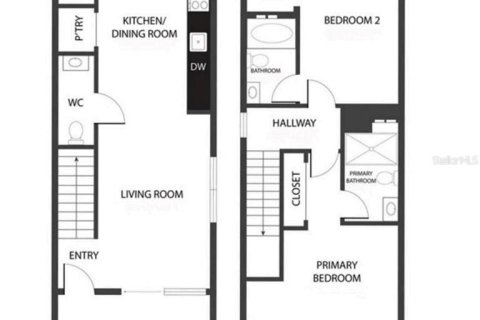 Villa ou maison à vendre à Pinellas Park, Floride: 2 chambres, 91.97 m2 № 2219892 - photo 2