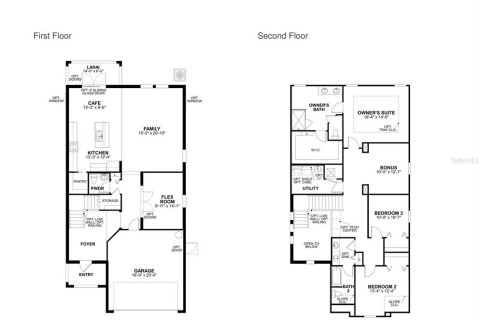 Villa ou maison à louer à Odessa, Floride: 3 chambres, 240.15 m2 № 2415165 - photo 25