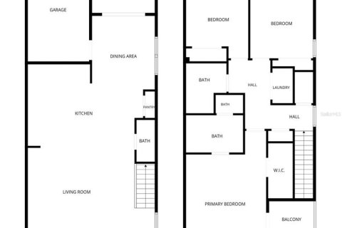 Купить таунхаус в Гейнсвилл, Флорида 3 комнаты, 171.87м2, № 2373450 - фото 30