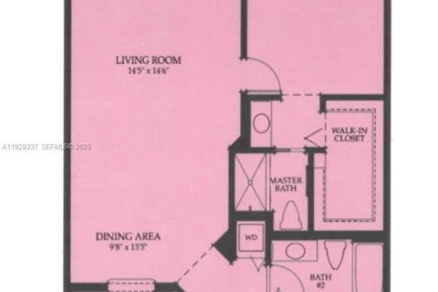 Condo in Pembroke Pines, Florida, 2 bedrooms  № 1986908