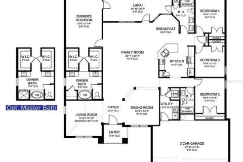 Villa ou maison à vendre à Weeki Wachee, Floride: 4 chambres, 233 m2 № 2425790 - photo 2