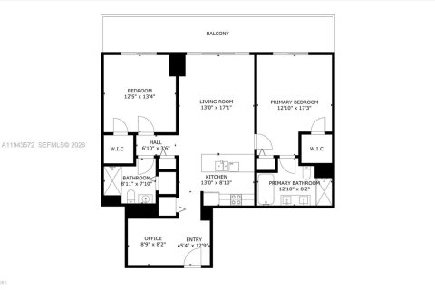 Condo in Miami, Florida, 2 bedrooms  № 2000932 - photo 15