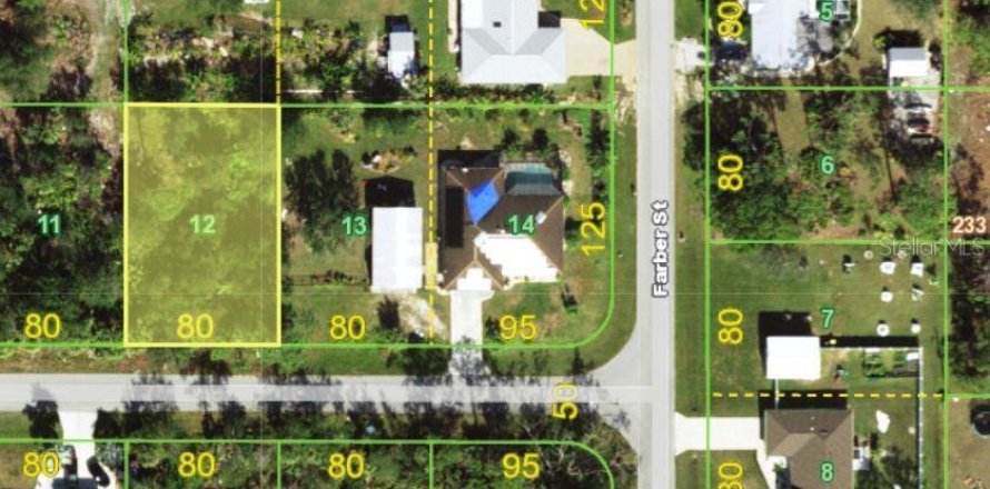 Land in Port Charlotte, Florida № 2162535