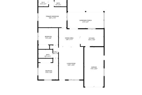 Villa ou maison à louer à Hallandale Beach, Floride: 3 chambres, 124.86 m2 № 2378737 - photo 11