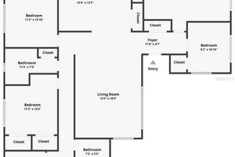House in Tarpon Springs, Florida 5 bedrooms, 242.85 sq.m. № 1758077 - photo 6