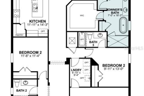 Villa ou maison à vendre à Zellwood, Floride: 4 chambres, 208.19 m2 № 2344606 - photo 2