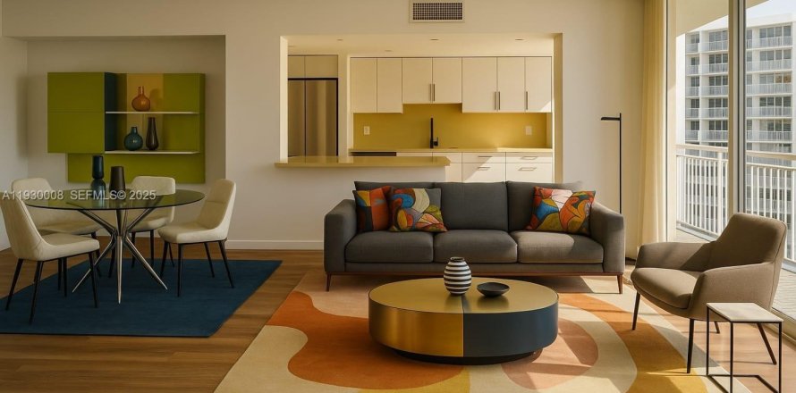 Кондоминиум с 2 спальнями в Авентура, Флорида № 1990517